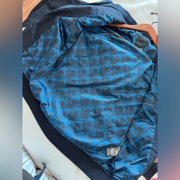 Ted Baker London Full Zip Jacket Mens Size
2 Dark Blue Long Sleeve Casual Bomber - Picture 13 of 16